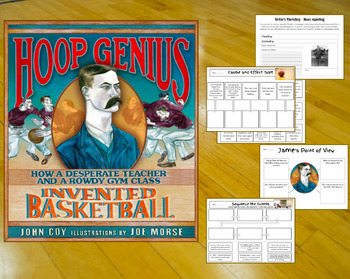 Preview of Hoop Genius - Book Companion - Perfect for March Madness - 3rd or 4th