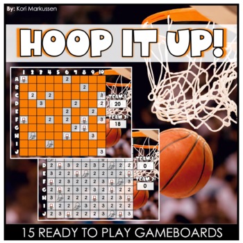 Preview of Hoop It Up! - Ready to Play Game-Boards - No Prep Basketball Game