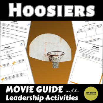 Preview of Hoosiers Movie Guide with Discussion Questions, Activities, and Worksheets