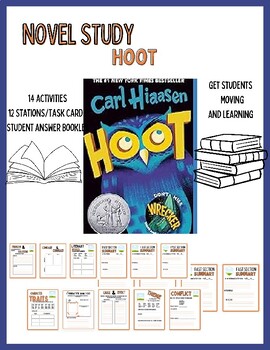 Preview of Hoot By Carl Hiaasen Novel Study