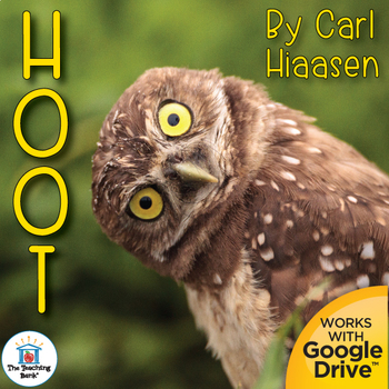 Preview of Hoot Novel Study Book Unit