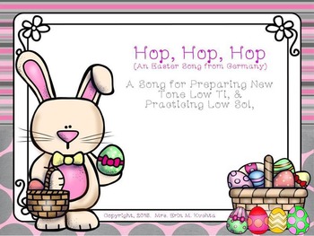 Preview of Hop, Hop, Hop: A Song For Prep/Presenting Low Ti - SMARTBOARD/NOTEBOOK EDITION