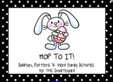 Hop To It - Addition, Patterns & Word Family Activities fo