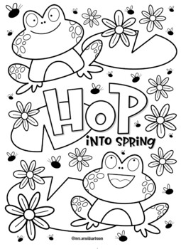 hop coloring page