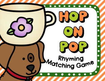 Preview of Hop on Pop Rhyming Card Game