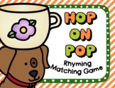 Hop on Pop Rhyming Card Game