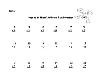 Hop to it! Number Line and Printables by Anna Navarre | TPT