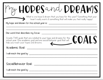 Hopes Dreams Bulletin Board By Shaunda Wasik Upper Elementary Adventures - hopes and dreams roblox piano sheet