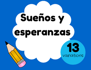 Hope And Dreams Spanish Worksheets Teaching Resources Tpt