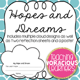 Hopes and Dreams Clouds, Reflection Sheet and Posters
