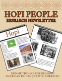 Hopi Native American Indian Research Nonfiction Newsletter