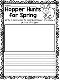 Hopper Hunts for Spring {Reading Response}