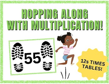 Preview of Hopping Along With Multiplication! - 12s Facts
