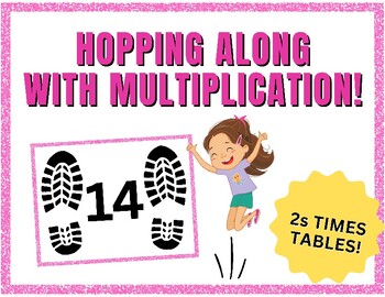 Preview of Hopping Along With Multiplication! - 2s Facts