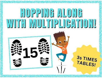 Preview of Hopping Along With Multiplication! - 3s Facts