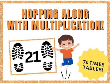Preview of Hopping Along With Multiplication! - 7s Facts