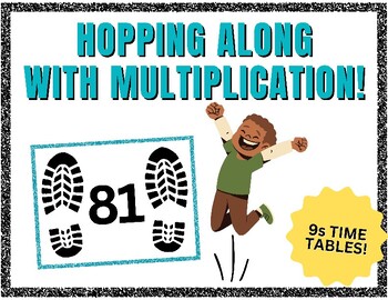 Preview of Hopping Along With Multiplication! - 9s Facts