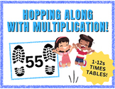 Hopping Along With Multiplication! - A Kinesthetic Math Fa