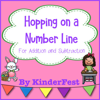 Preview of Hopping on the Number Line - FREEBIE
