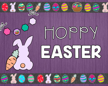 Preview of Hoppy Easter // Bulletin Board Decor