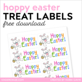 Hoppy Easter Labels for Class Treats