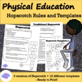 Hopscotch Rules and Templates - Great for recess or Physic