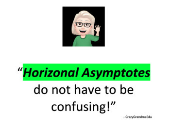 Preview of Horizontal Asymptotes Graphic (editable)