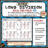 Long Division: Horizontal Box Method SET 2