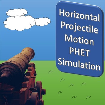 Preview of Horizontal Projectile Motion PHET Simulation
