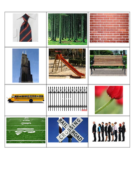 Horizontal Vertical And Diagonal Line Sort Using Real Life Pictures