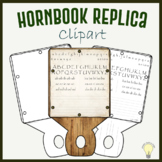 Hornbook Clipart Replica Template for Personal and Commercial Use
