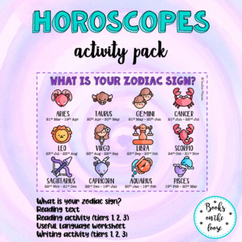 Preview of Horoscopes: Activity Pack