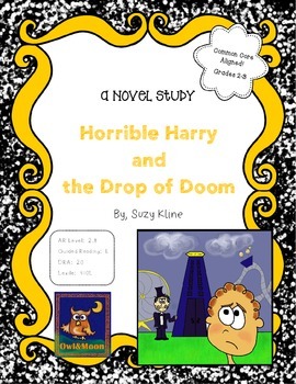 Preview of Horrible Harry and the Drop of Doom Novel Study