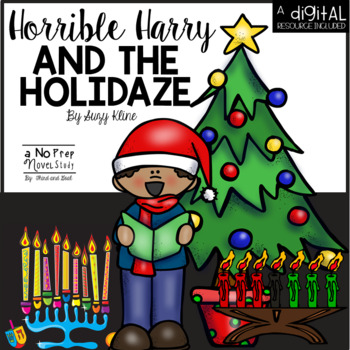 Preview of Horrible Harry and the Holidaze Novel Study and DIGITAL Resource