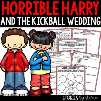 Preview of Horrible Harry and the Kickball Wedding Printable and Digital Activities