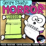 Horror Genre Study, Horror Poster, Graphic Organizers, Tab