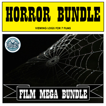 Preview of Horror Mega Film Bundle - 7 Movies with Print & Digital Resources