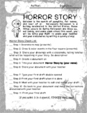 Horror Story ENTIRE Writing Process with 6 TRAITS Rubric! 