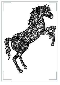 Horse Coloring Pages 