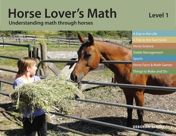 Preview of Horse Lover's Math Level 1 Workbook - Imperial version