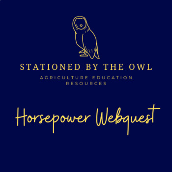 Preview of Horse Power Webquest