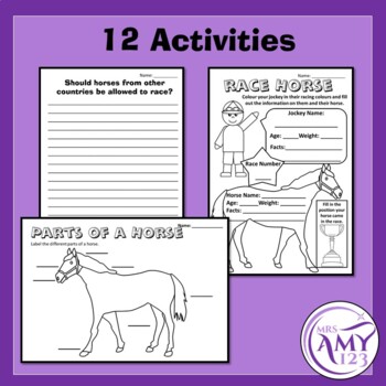 Horse Racing Activities- Perfect for Melbourne Cup by Mrs Amy123