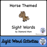 Horse Theme Sight Words Games
