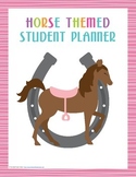Horse Themed Student Planner