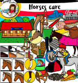 Horses Care clip art