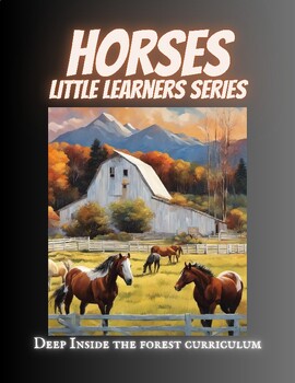 Preview of Horses Little Learners