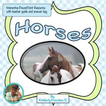 Preview of Horses: Nonfiction Reading Activities