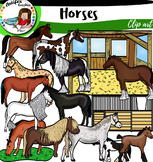 Horses clip art