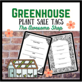 Horticulture & Agriculture Plant Sale Tags for Green House Sales
