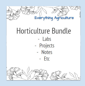 Preview of Horticulture Bundle